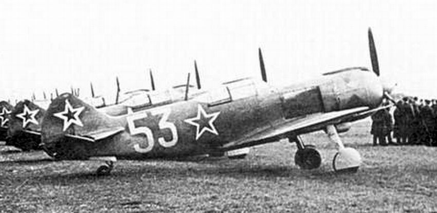 Lavochkin La-5FN "White 53",  the 1st Czechoslovak Fighter Regiment, 1944