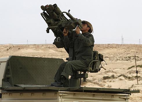 Libyan SA-24 Grinch Vehicle Mounted SAM