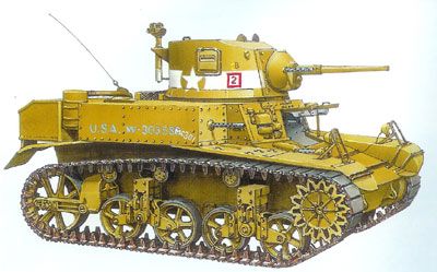 Light tank M3 Stuart