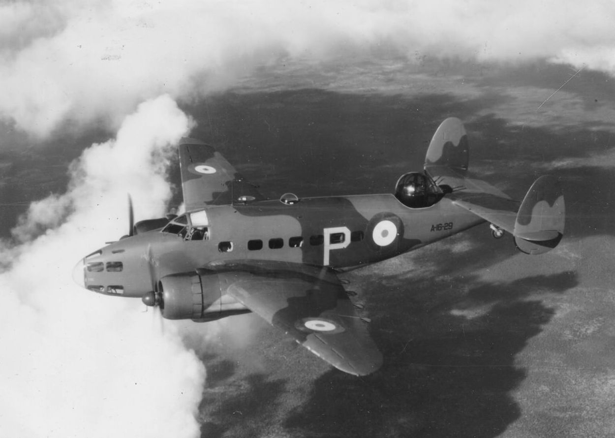 Lockheed Hudson Mk.I "White P" s/n. A-16-29 of the RAAF