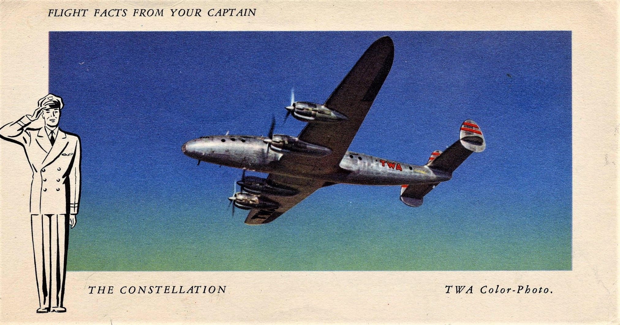 Lockheed L-049 Constellation TWA 1946