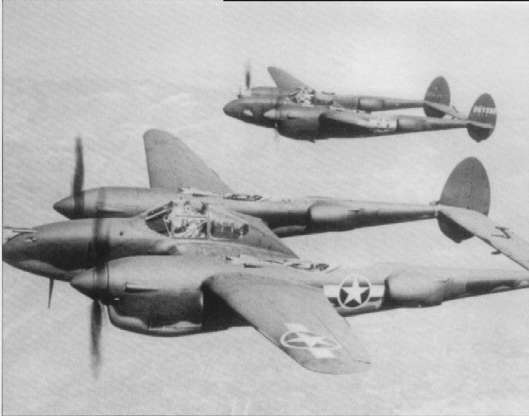 Lockheed P-38J-5-LO and F-5B-1-LO Lightning