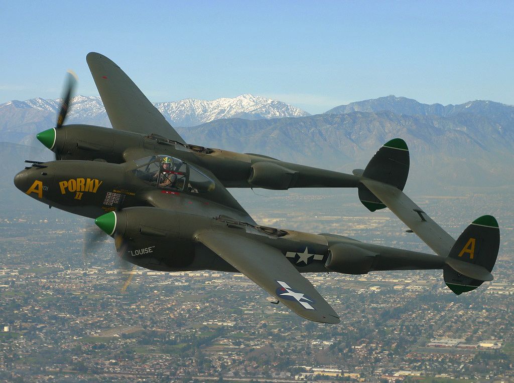 Lockheed P-38J Lightning