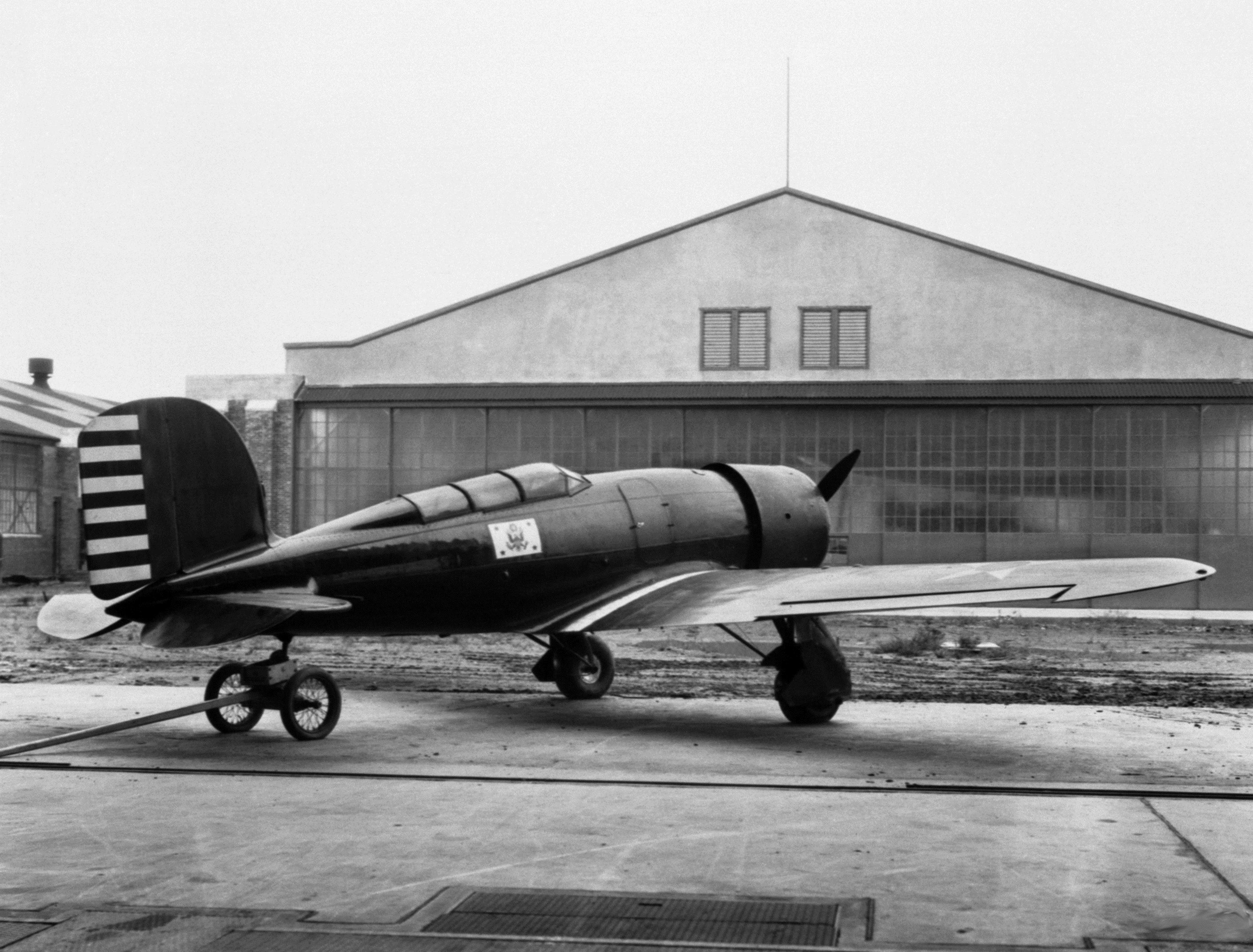 Lockheed_XRO-1_Altair_at_Langley_1932