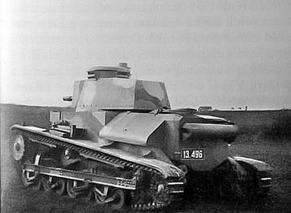 Lt vz.34 light tank no. 13.496 (5a)