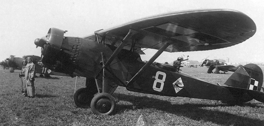 Lublin R-XIIID "White 8",  33 Squadron