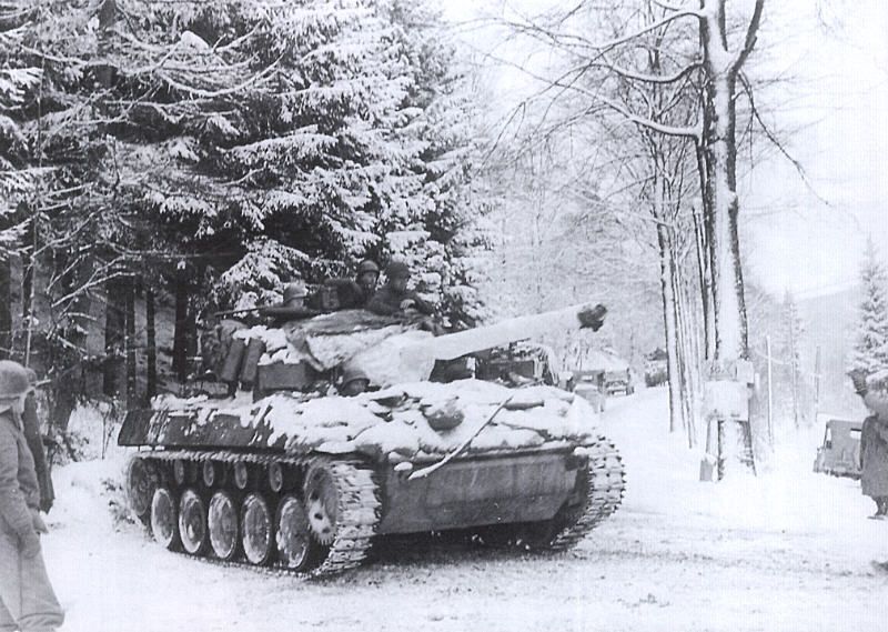 M-18 Hellcat during the Battle of the Bulge