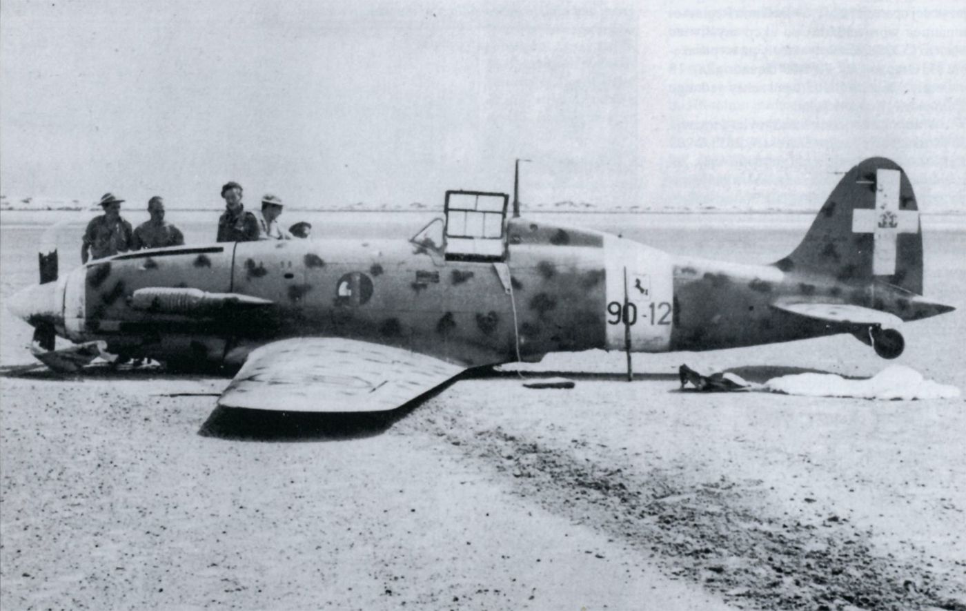 Macchi MC.202 Folgore, 4° Stromo, 10° Gruppo, 90° Squadriglia, no.90-12, 1942