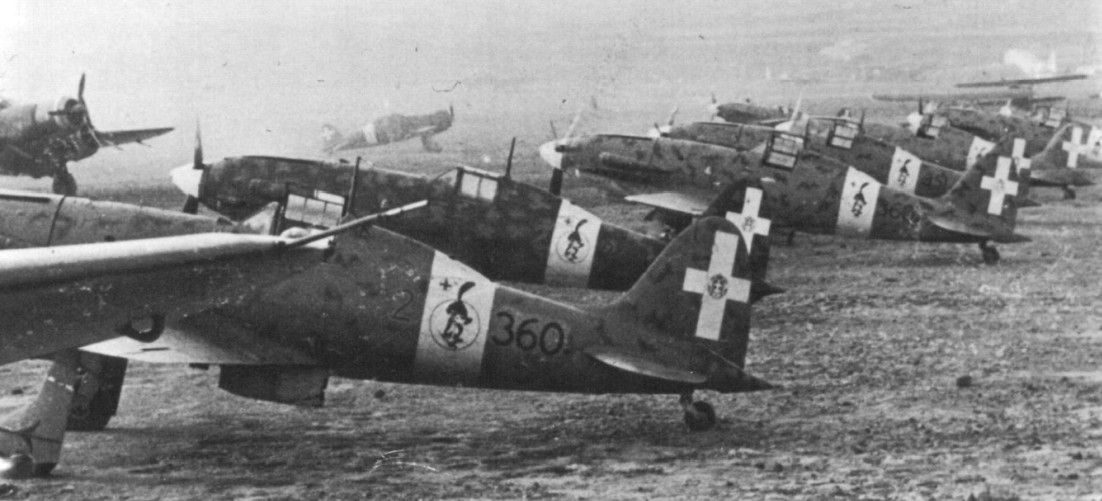 Macchi MC.202 Folgore, 51° Stormo, 155° Gruppo, 360° Squadriglia, no.360-2