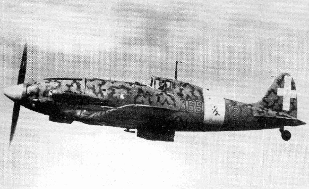 Macchi MC.202 Folgore, 53° Stormo, 22° Gruppo, 369° Squadriglia, no.369-1, serial MM9691