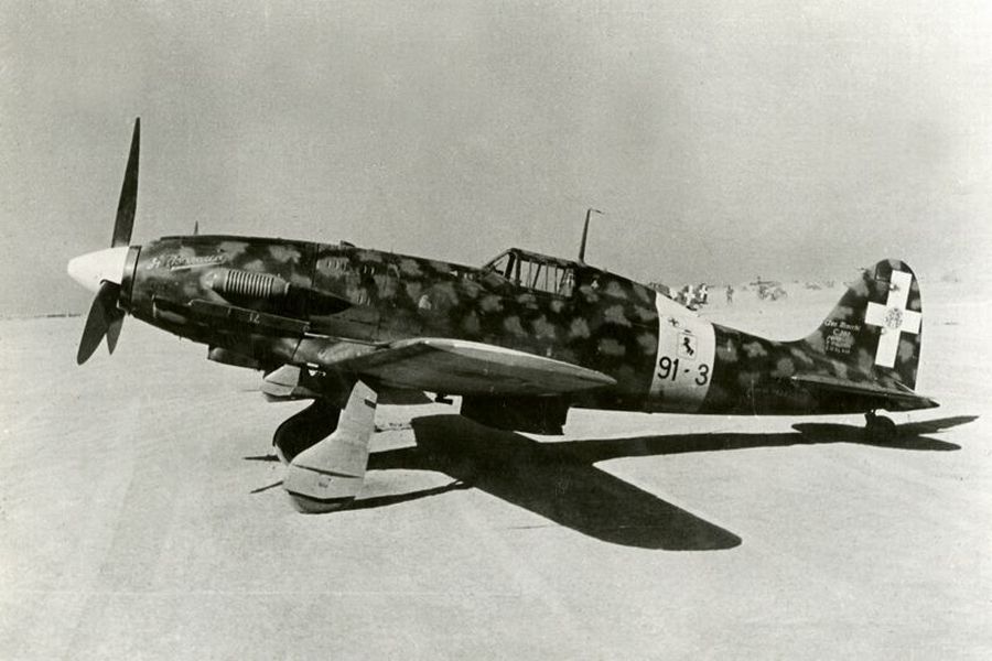 Macchi Mc.202 Folgore, 91° Squadriglia, no.91-3