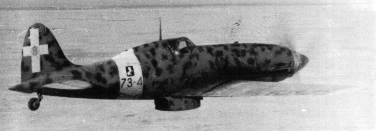 Macchi Mc.202 Folgore serie III,  4° Stormo, 9° Gruppo, 73° Squadriglia, no.73-4, 1942