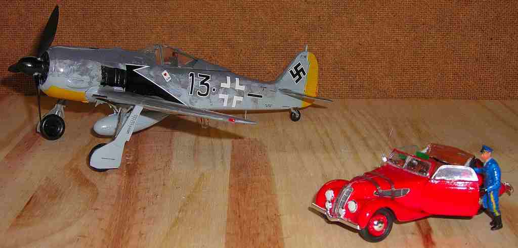 Major Josef Priller's Focke Wulf 190A-5, & BMW 327