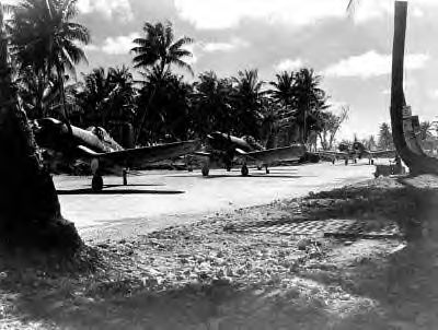 Marine Corps F4U-1A ready to takeoff