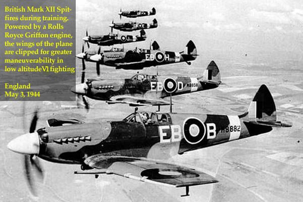 Mark XII Spitfires
