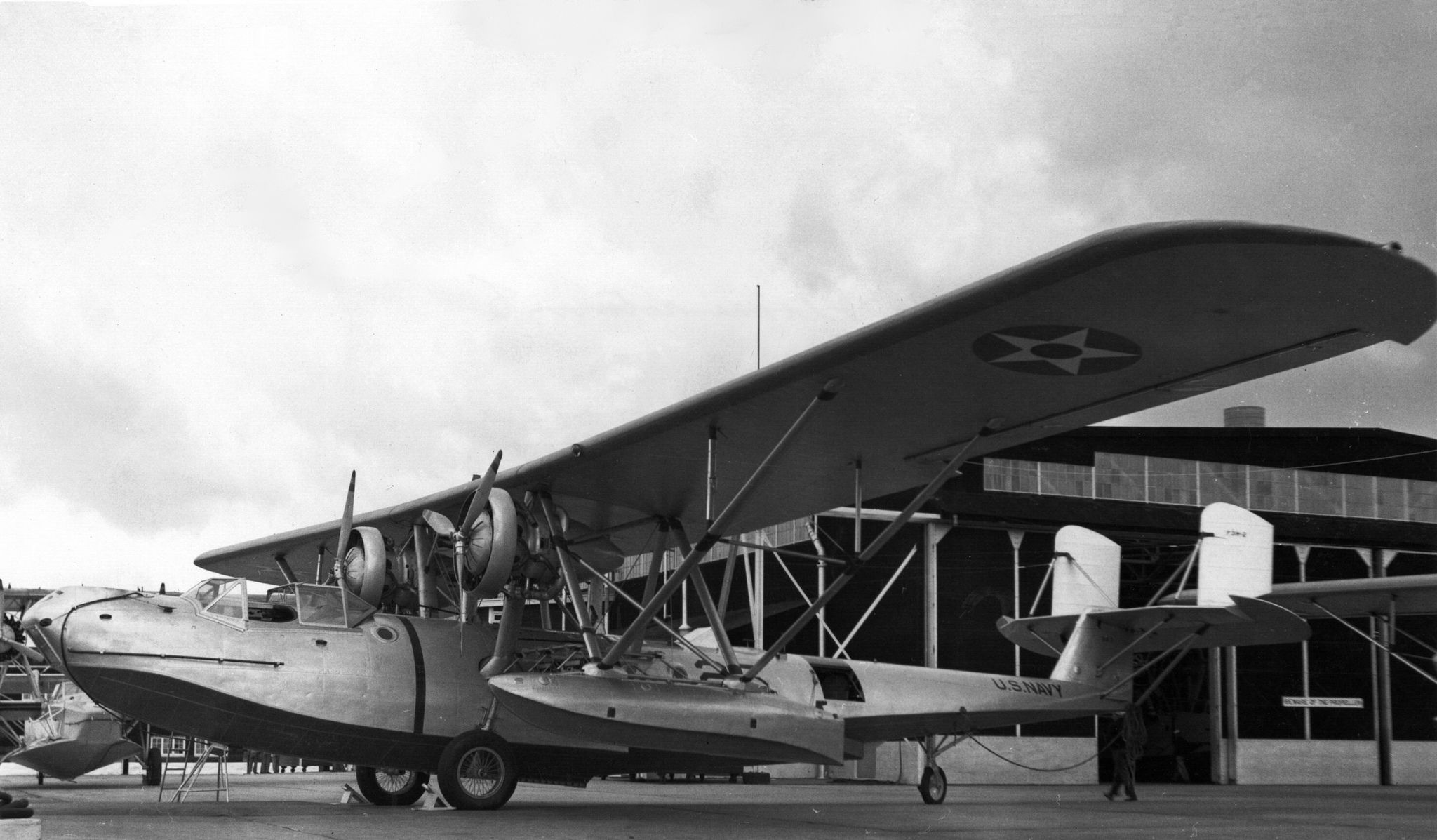 Martin_P3M-2_at_NAS_Pensacola_1930s