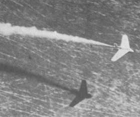 Me-163C Komet flying