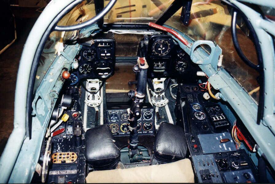 Me-410 cockpit