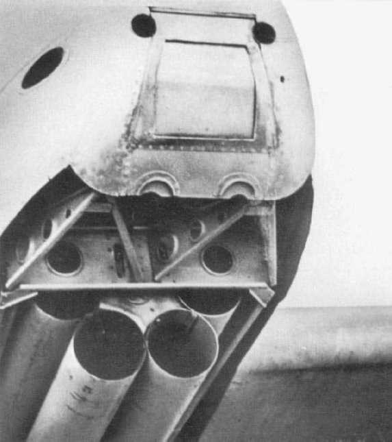 Me410 With 6 Wfr.Gr. 21 Rocket Tubes
