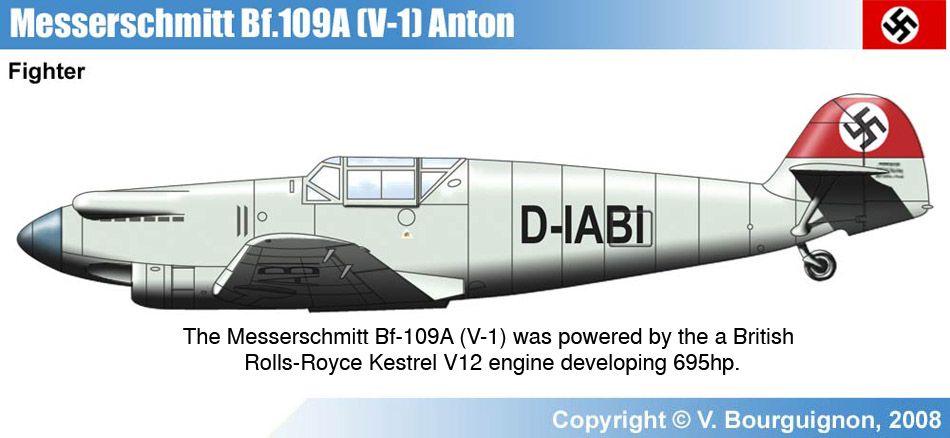 Messerschmitt Bf 109A (V-1)