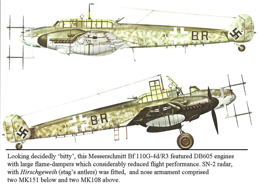 Messerschmitt Bf 110G-4d/R3