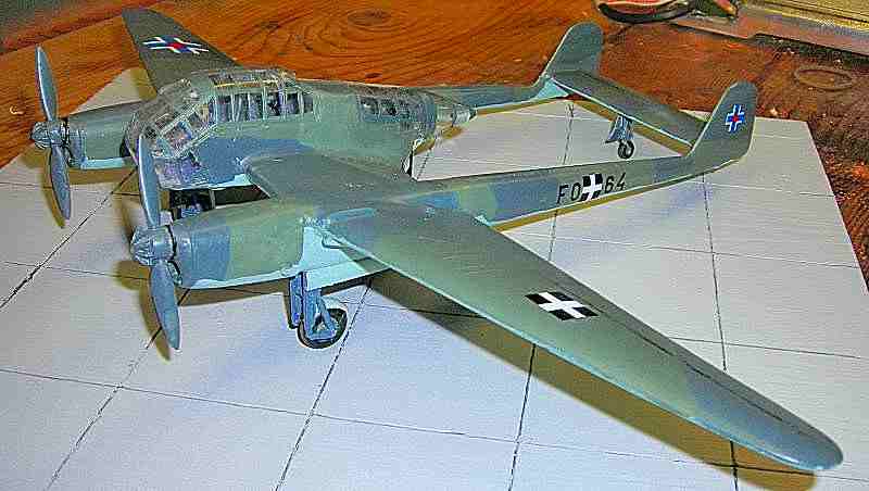Messerschmitt Me-189a Left Side