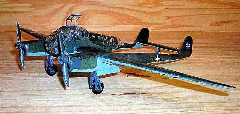 Messerschmitt Me-189a Side Case Shot
