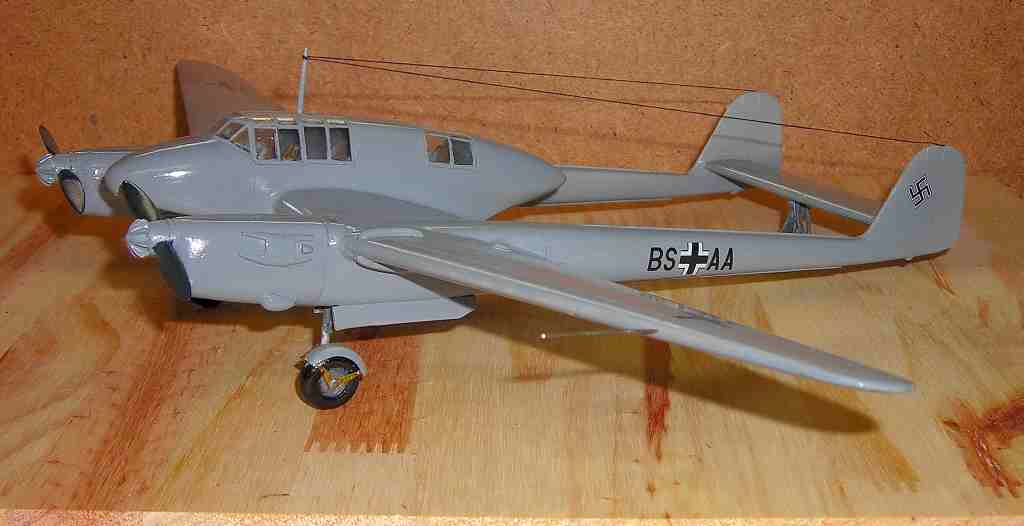 Messerschmitt Me-189c Recon Front/Port