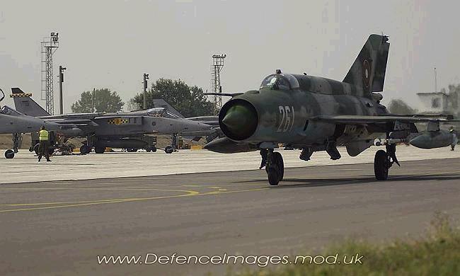 Mig-21 and Jaguar GR.3's