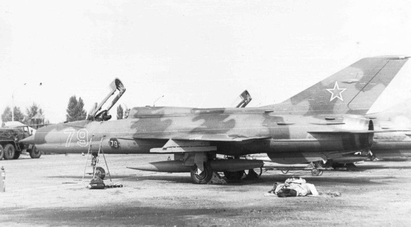 MiG-21PF no.79, 702 IAP VVS USSR