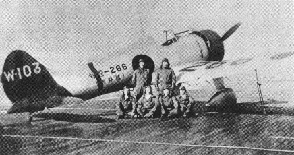 Mitsubishi A5M Claude of the aircraft carrier Soryu