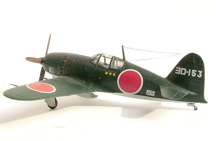 Mitsubishi J2M3 Raiden 302 Skrzyd?o Pow. ? Atsugi ? 1944 r. Hasegawa 1:72