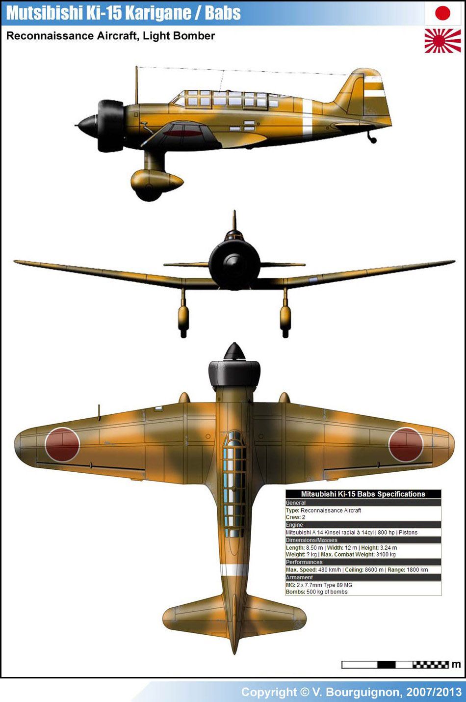 Mitsubishi Ki-15 Karigane