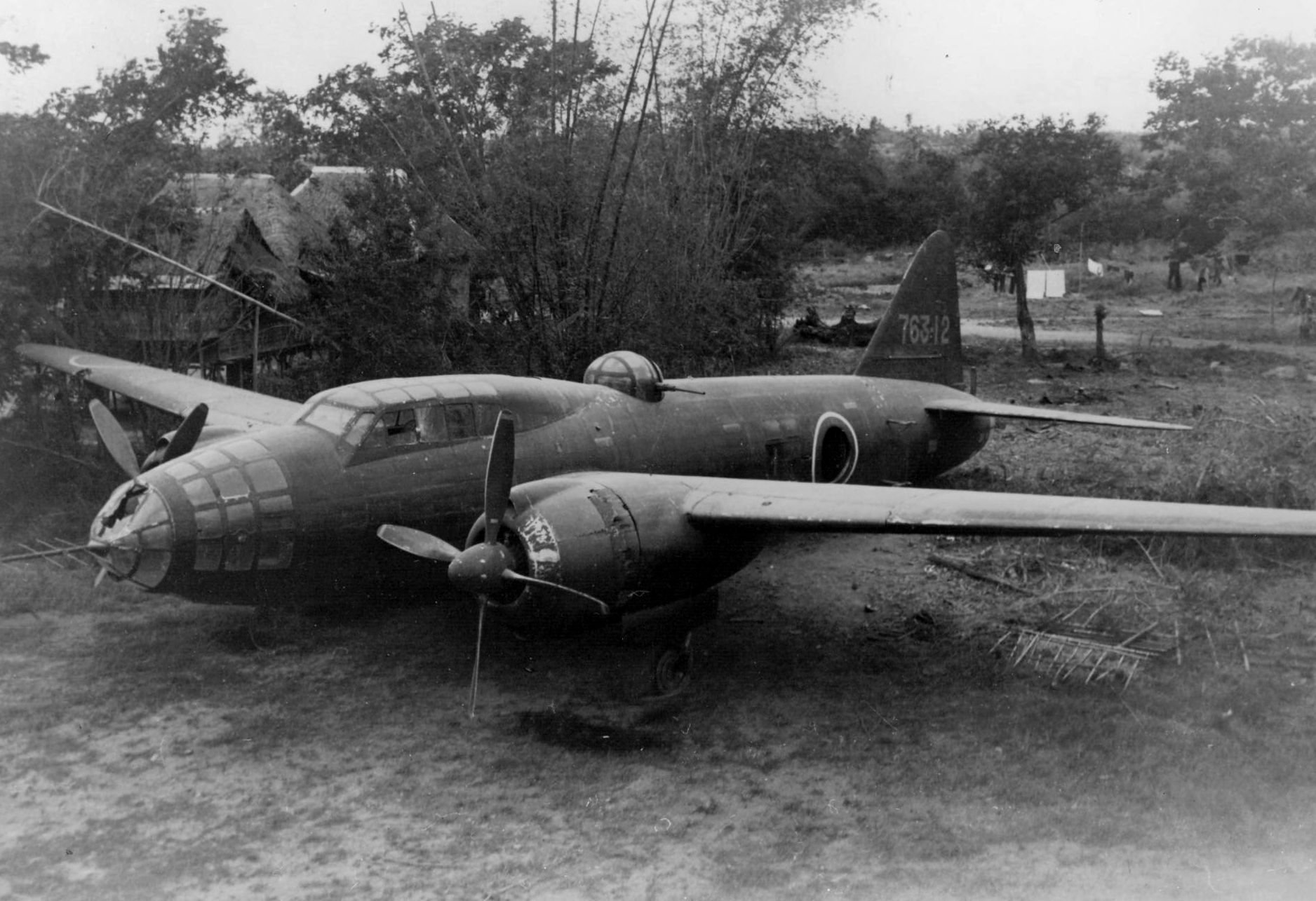 Mitsubishi_G4M_captured_on_ground_1945