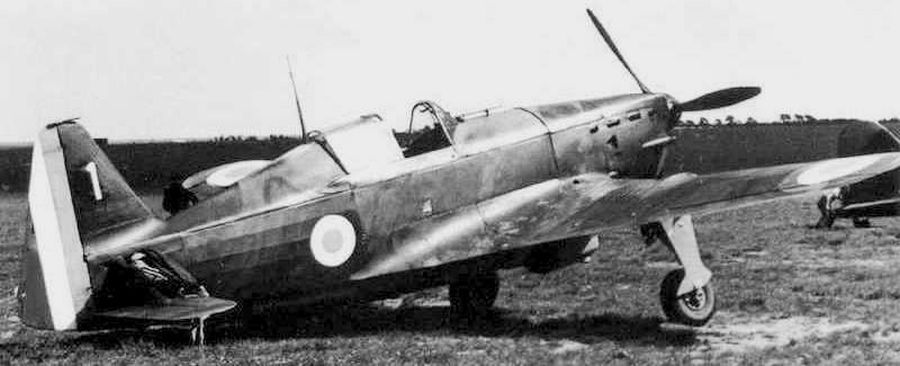 Morane-Saulnier MS.406, "White 1" France  1940