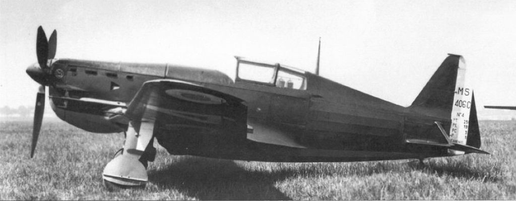 Morane-Saulnier MS.406C1, no.4