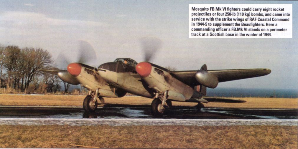 Mosquito FB MK VI in scotland 1944-45