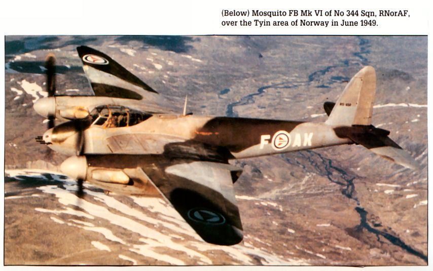 Mosquito FB MK VI RNorAF 1949