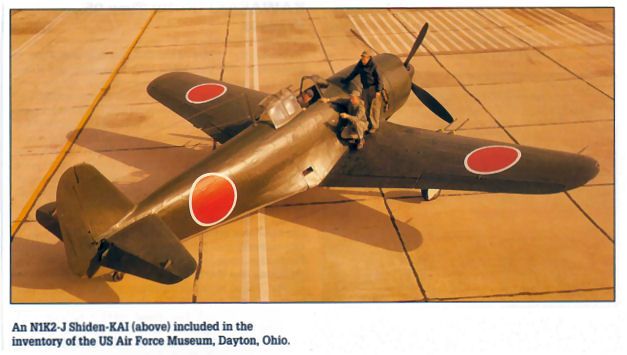 N1K2-J Shinden in USAF museum ohio