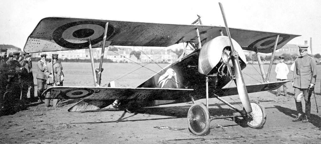 Nieuport 11 no. 1135 captured by Germans in 1916 (1)