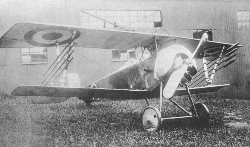 Nieuport 16 no. 959  with Le Prieur rockets (3)