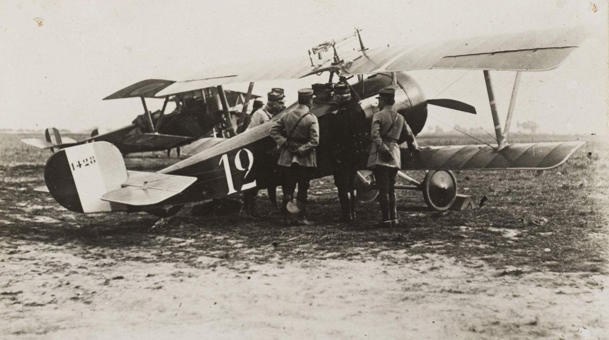Nieuport 17 no. 1428, "White 12"