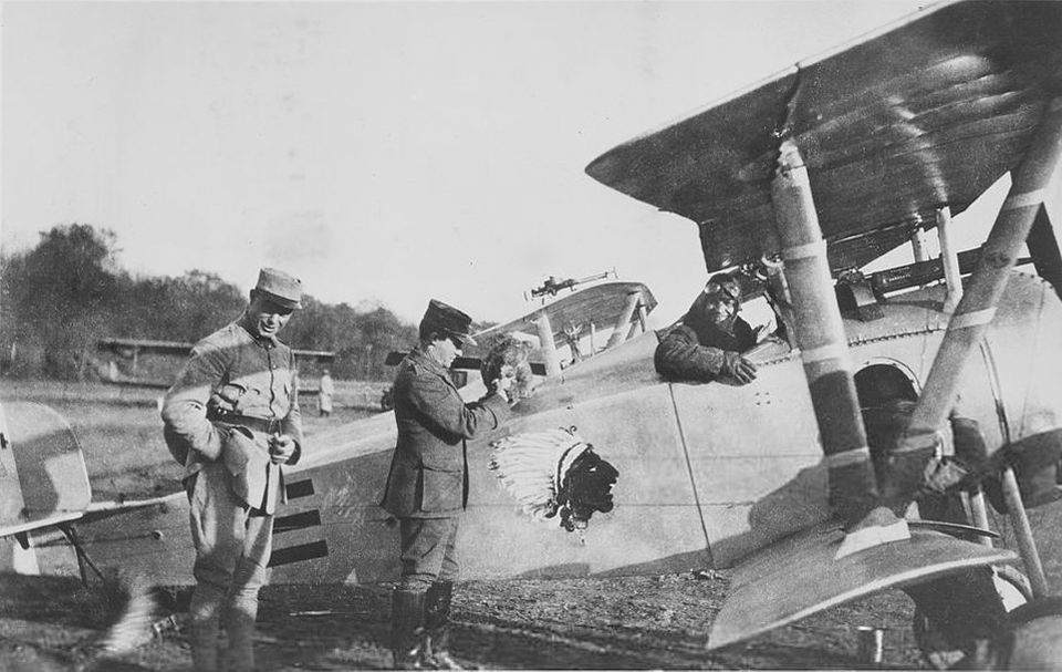 Nieuport 17 no 1844, Lafayette Escadrille at Verdun (2)