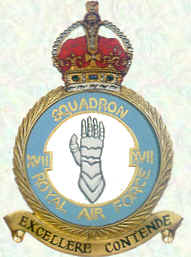 No. 17 Squadron RAF Crest