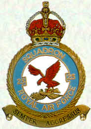 No. 23 Squadron RAF Crest