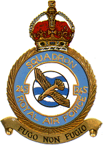 No. 245 Squadron RAF Crest