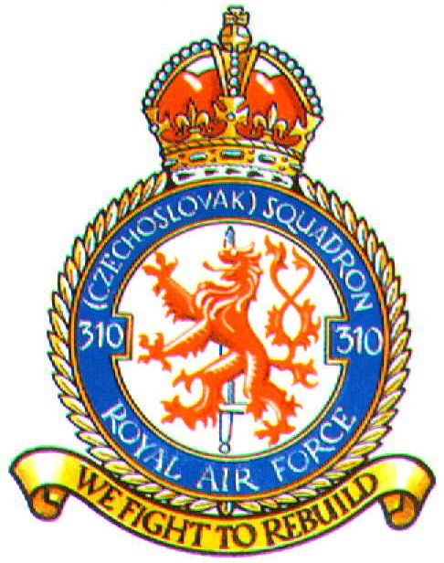 No. 310 (Czechoslovak) Squadron RAF Crest