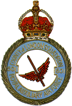 No. 601 Squadron RAF Crest