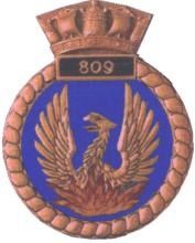 No. 809 Squadron FAA Crest