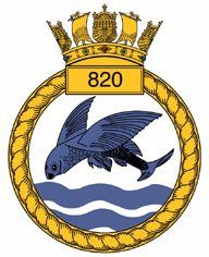 No. 820 Squadron FAA Crest